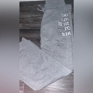 Women bell bottom sweats